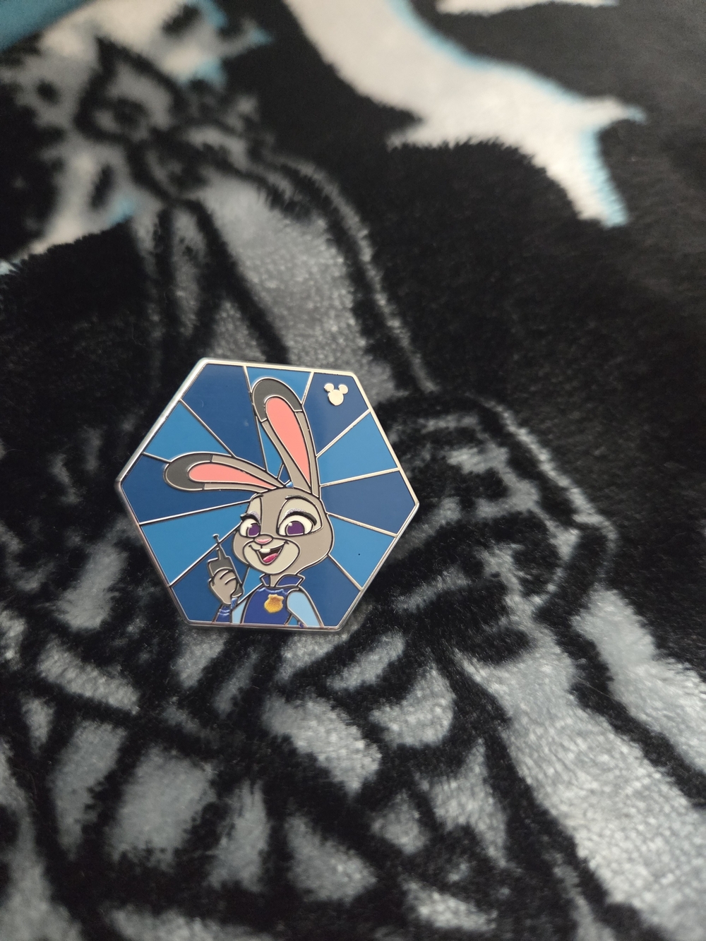 Disney Hidden Disney 2026 Film Anniversaries Judy Hopps Pin Blue & Black